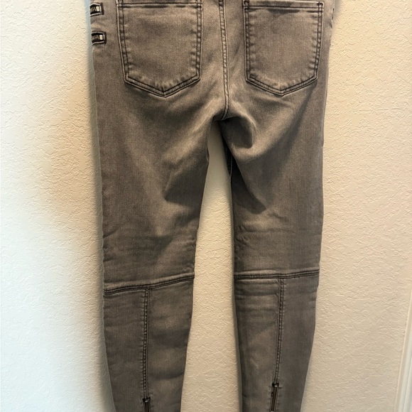 Zara Gray Denim Jeans size 4 - Picture 5 of 10